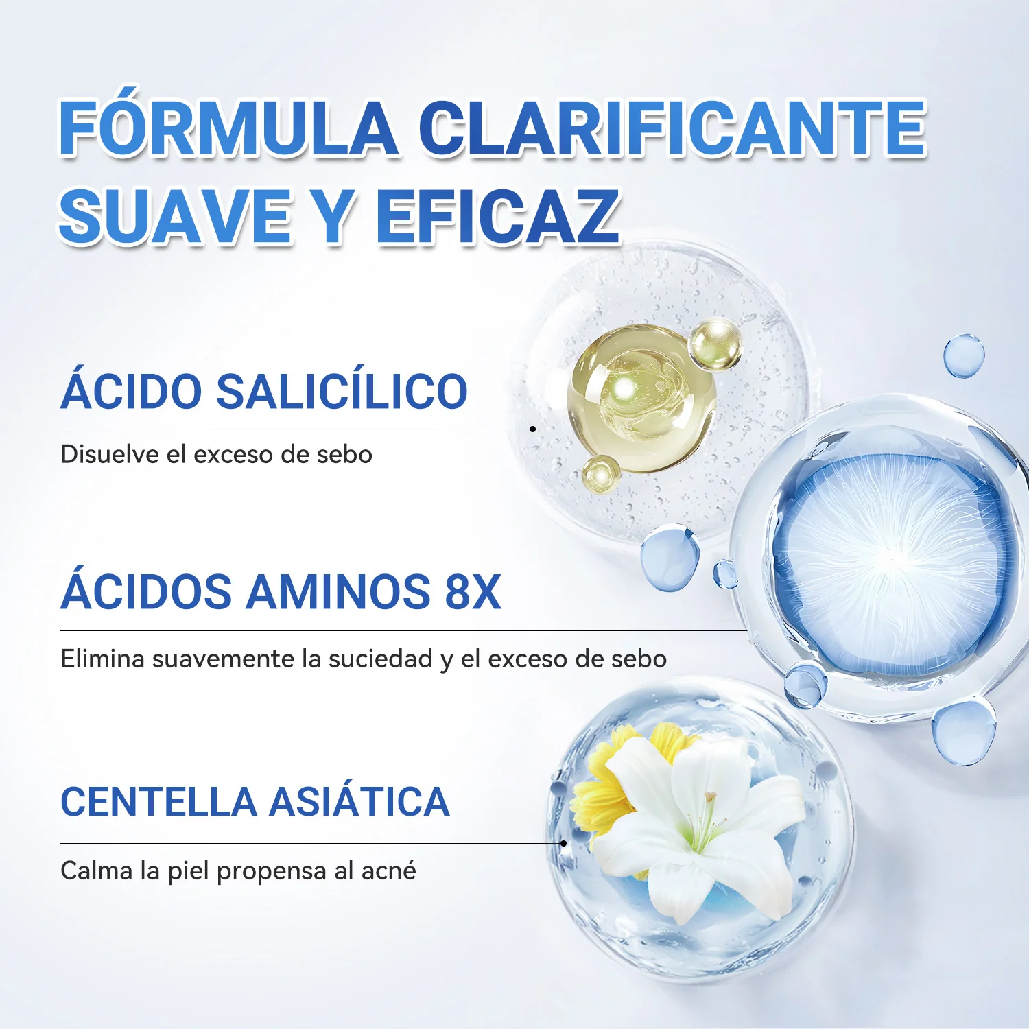Gel Limpiador Facial Purificante con Ácido Salicílico - Image 5