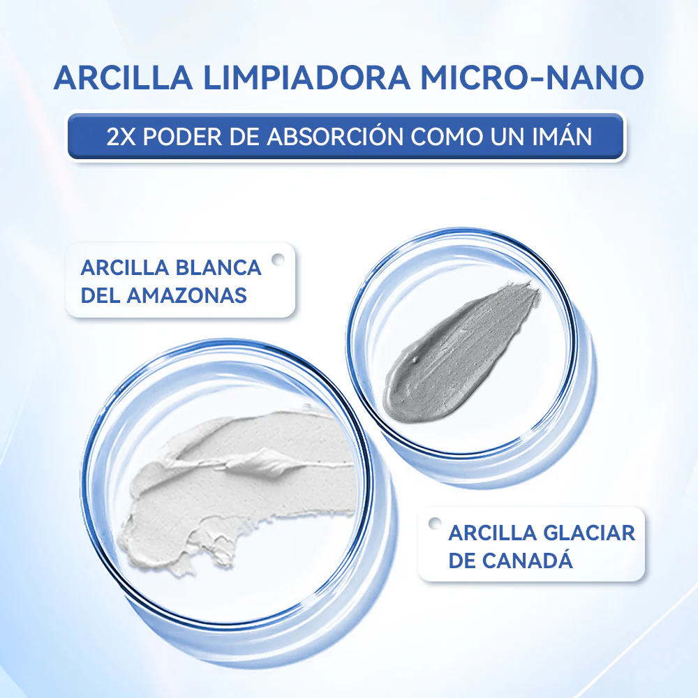 Mascarilla de Arcilla con 3 Ácidos para Limpieza Profunda de Poros-2 piezas - Image 4