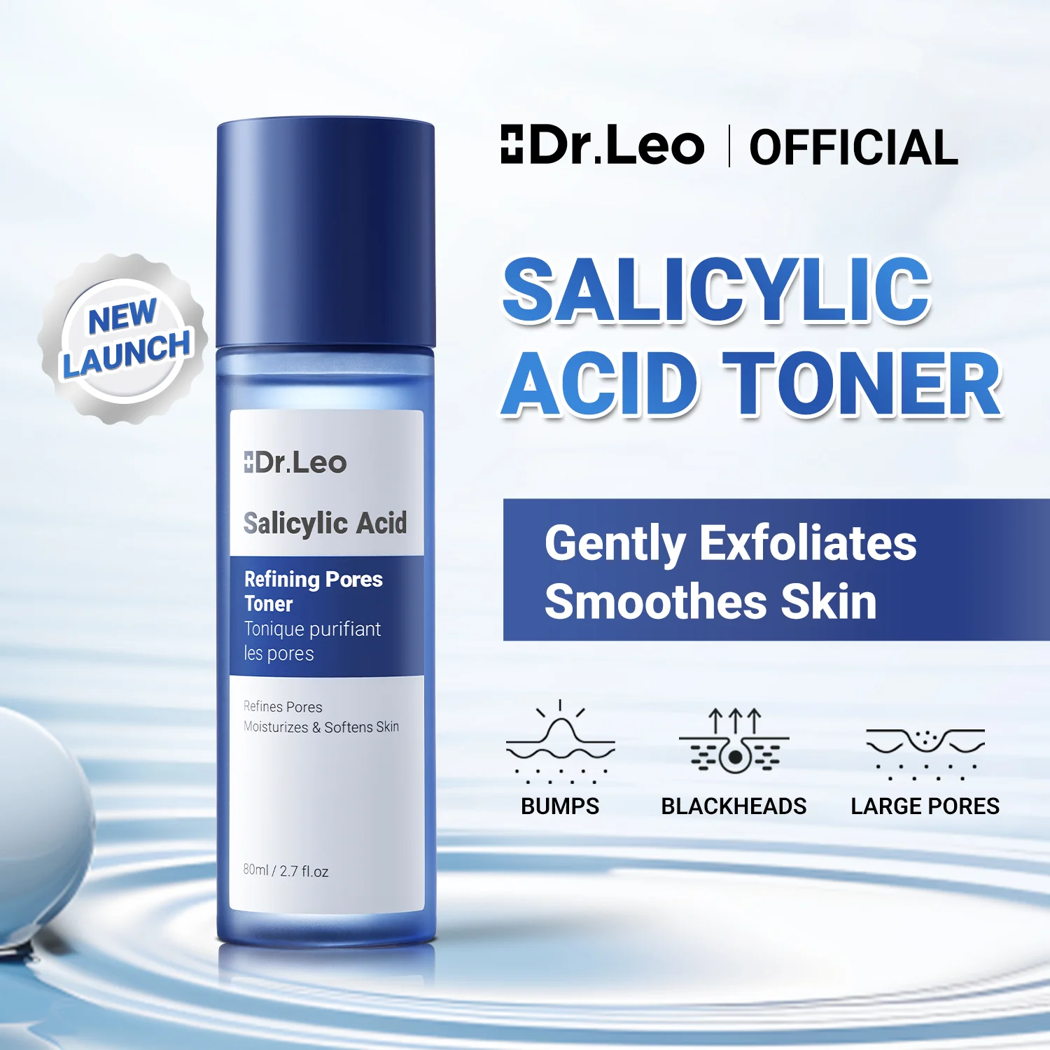 Salicylic Acid Refining Pores Toner - Image 3