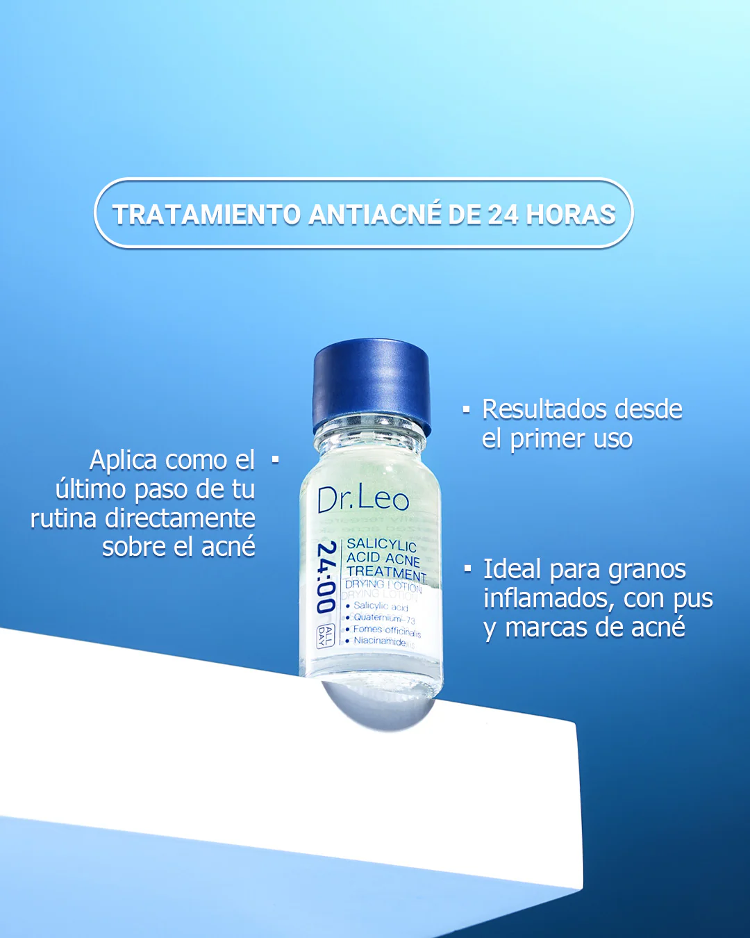 Set antiacné de 4 piezas con ácido salicílico - Image 6