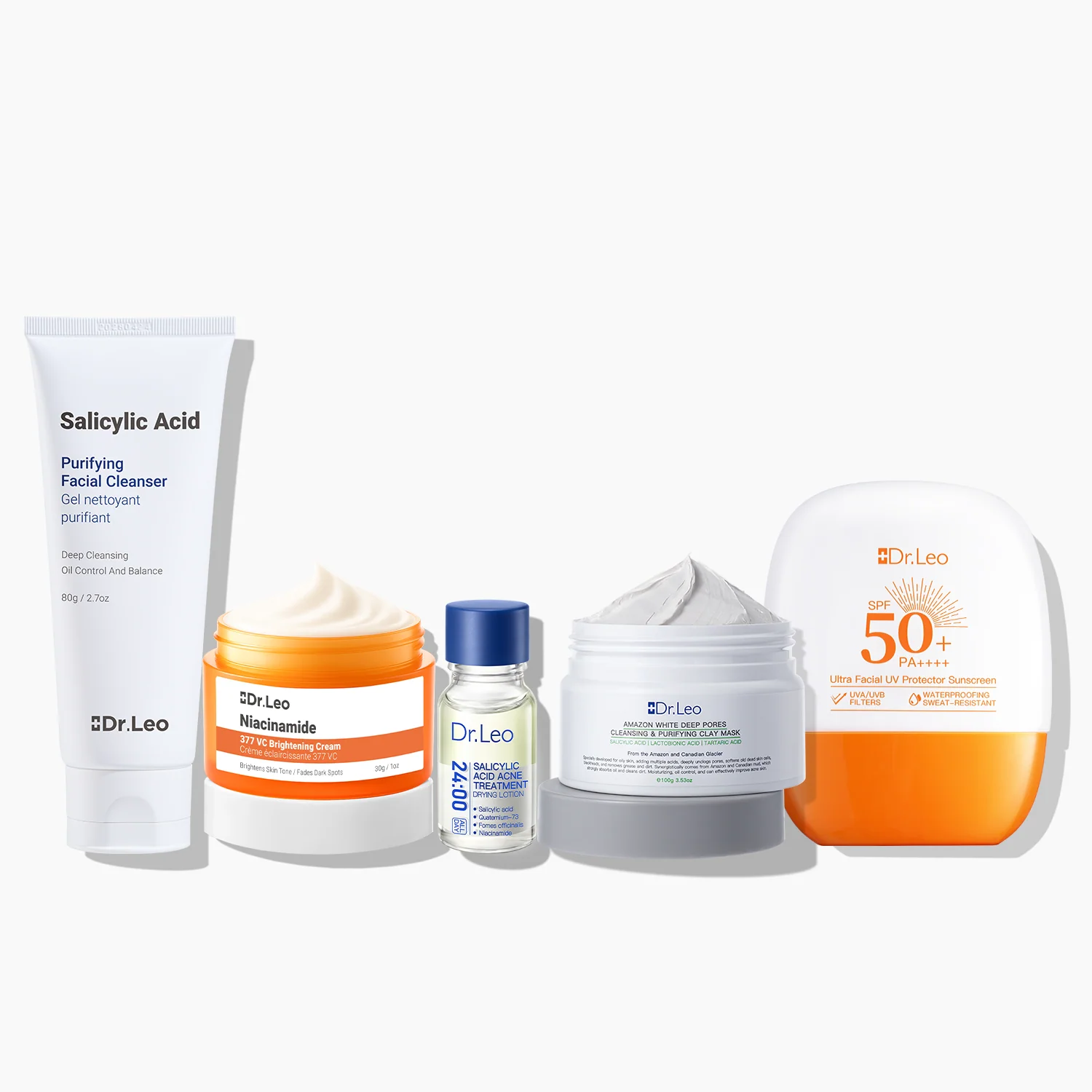 Set avanzado antiacné y aclarador